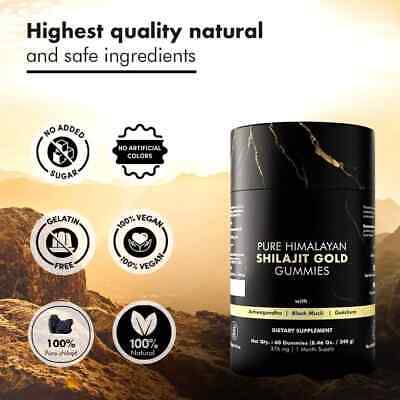 Pure Himalayan Shilajit Gummies